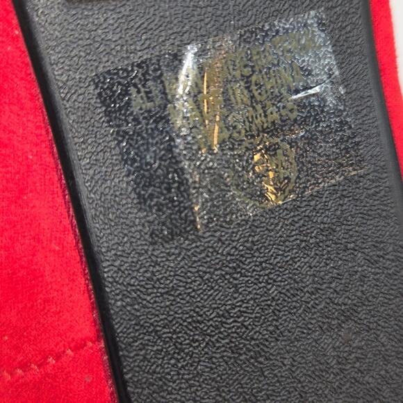 Paprika 6 Women's Dress Shoes Red  5 inch Heels Platform Rhinestones Closed Toe - Picture 6 of 8